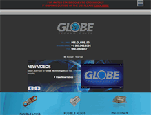 Tablet Screenshot of globetechnologies.com